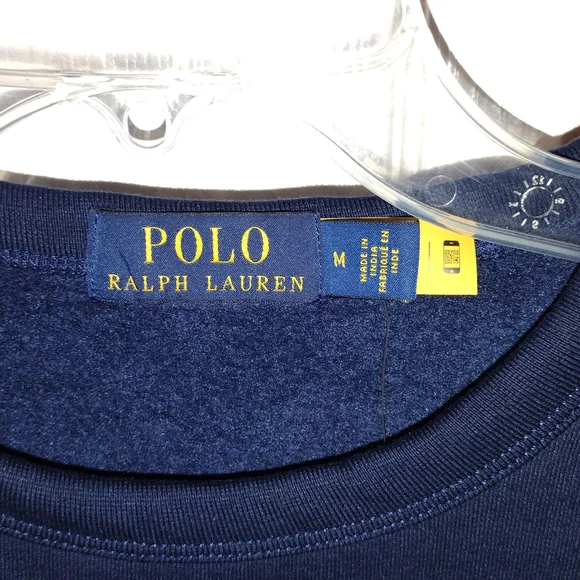 Polo by Ralph Lauren Men's Blue Crewneck Sweatshirt - Picture 5 of 7